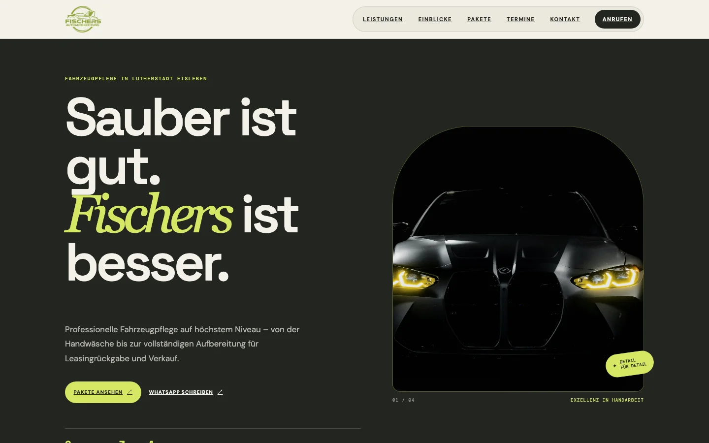 Fischers Autoaufbereitung